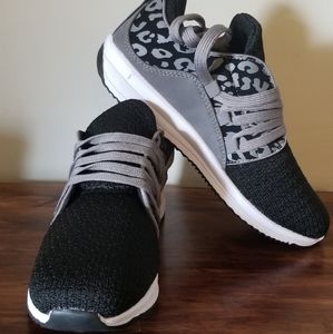 Black Leopard Sneakers